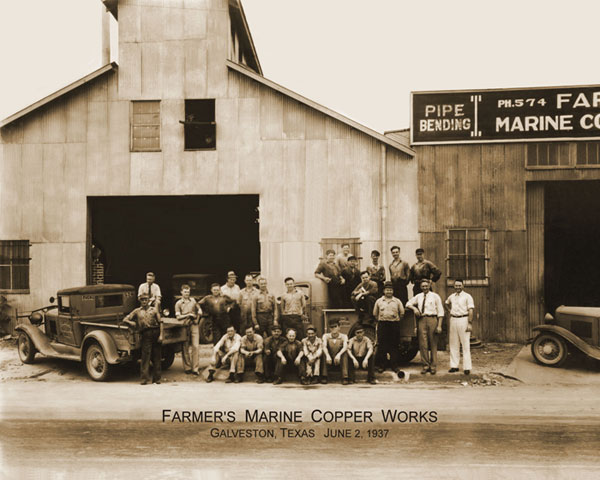 Farmers' Copper employees in 1937